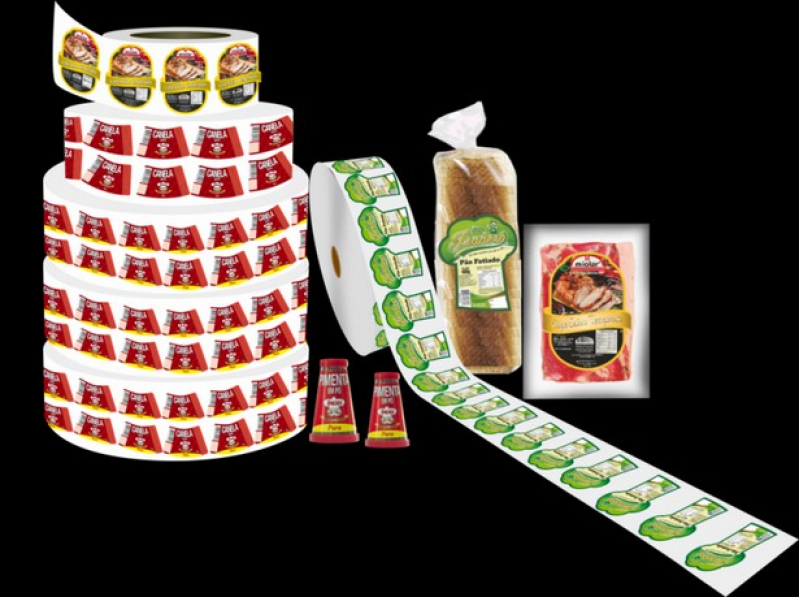 Rótulo Personalizado para Embalagem de Produto Industrial Preço São Bento do Sul - Rótulo Personalizado para Produto Industrial Suzano