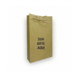 fabricante de sacola papel kraft personalizada Flores da Cunha